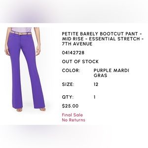 New York and Company Dress Pants